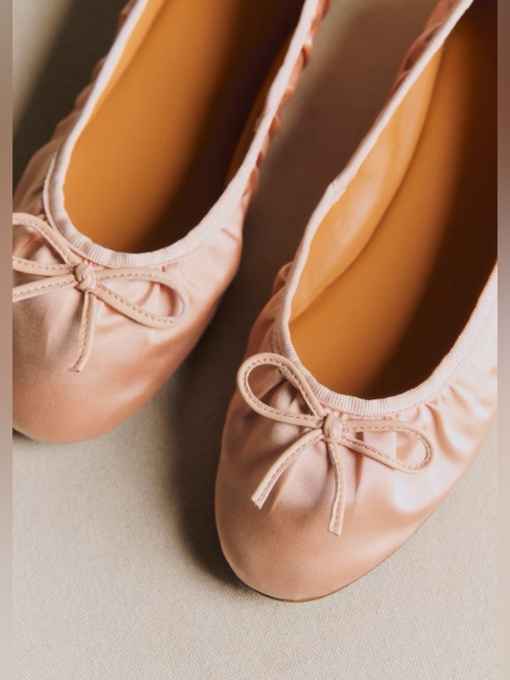 Sezane Agathe Pink Ballerinas Size 37